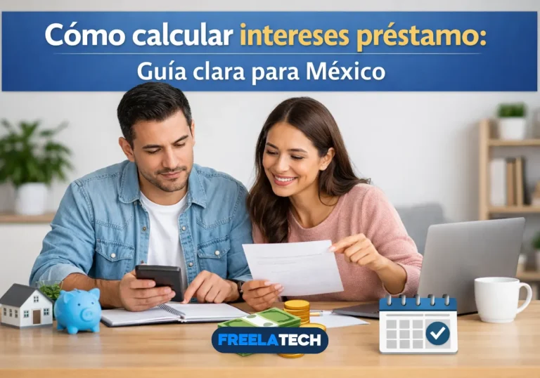 Cómo calcular intereses préstamo: guía clara para México - Freela Tech