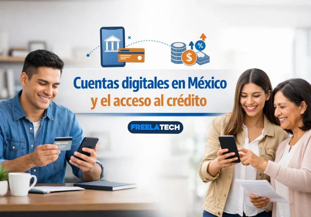 Cuentas digitales en México y el acceso al crédito - Freela Tech