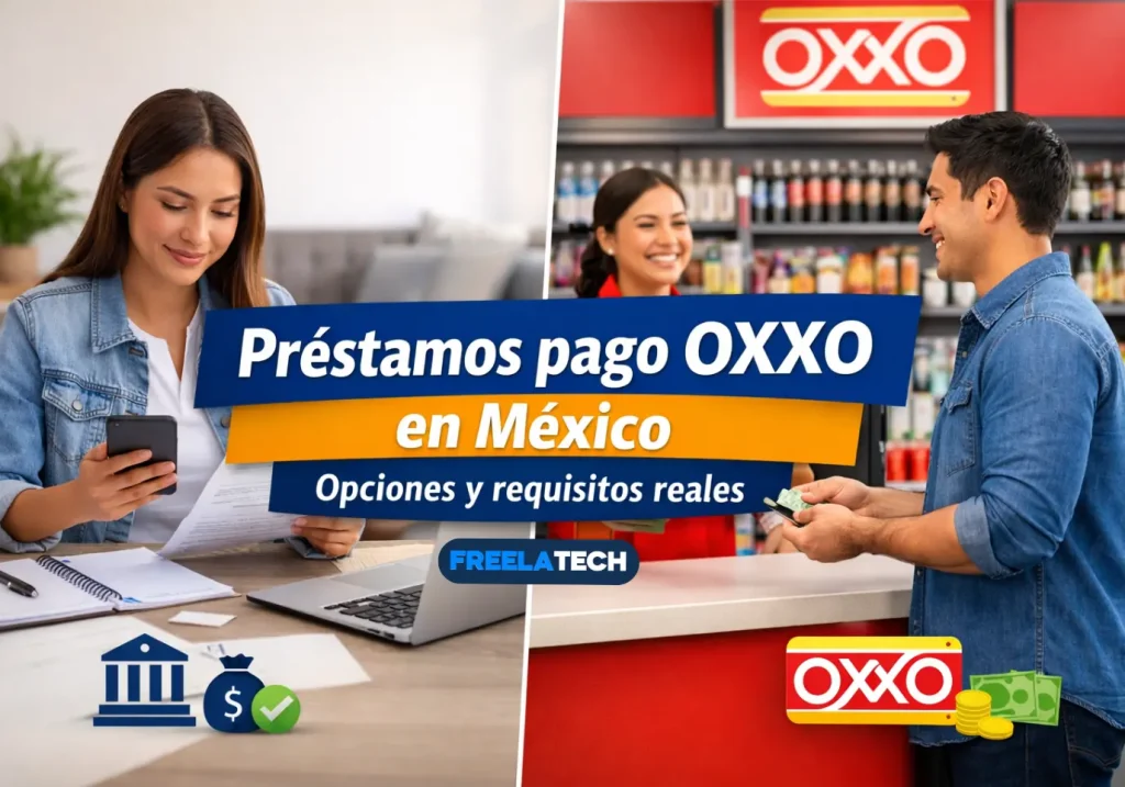 Préstamos pago OXXO en México: opciones y requisitos reales - Freela Tech