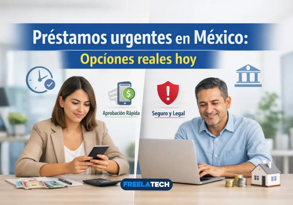 Préstamos urgentes en México: opciones reales hoy - Freela Tech