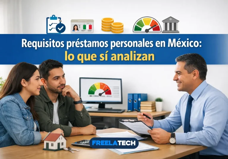 Requisitos préstamos personales en México: lo que sí analizan - Freela Tech