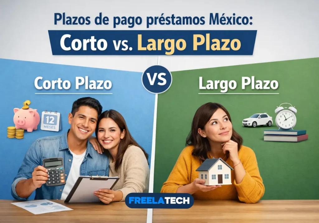 Plazos de pago préstamos México: corto vs. largo plazo - Freela Tech