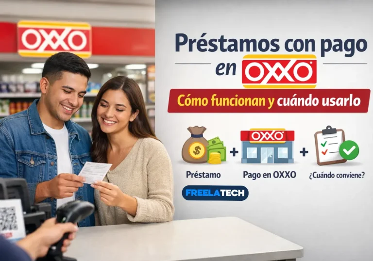 Préstamos con pago en OXXO: cómo funcionan y cuándo usarlo - Freela Tech