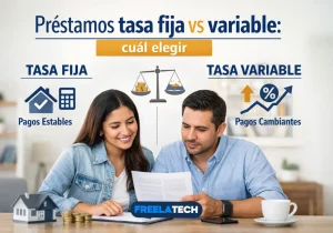 Préstamos tasa fija vs variable: cuál elegir - Freela Tech