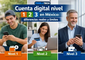 Cuenta digital nivel 1 2 3 en México: diferencias reales y límites - Freela Tech