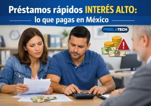 Préstamos rápidos interés alto: lo que pagas en México - Freela Tech