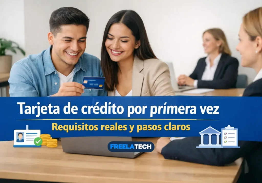 Tarjeta de crédito por primera vez: requisitos reales y pasos claros - Freela Tech