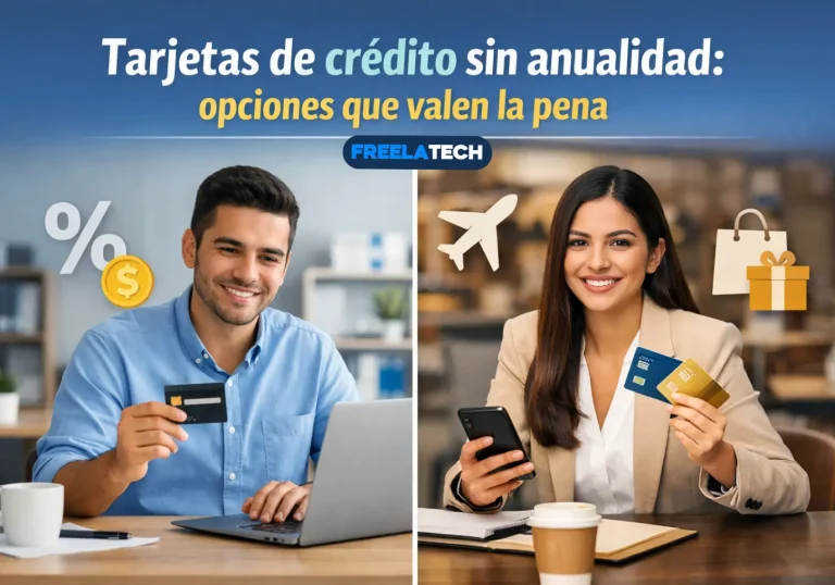 Tarjetas de crédito sin anualidad: opciones que valen la pena - Freela Tech