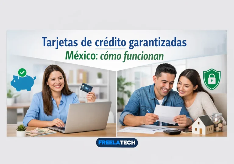 Tarjetas de crédito garantizadas México: cómo funcionan - Freela Tech