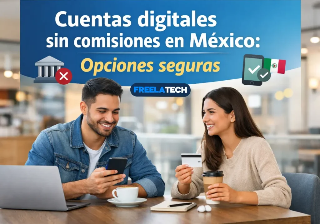 Cuentas digitales sin comisiones en México: opciones seguras - Freela Tech