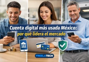 Cuenta digital más usada México: por qué lidera el mercado - Freela Tech