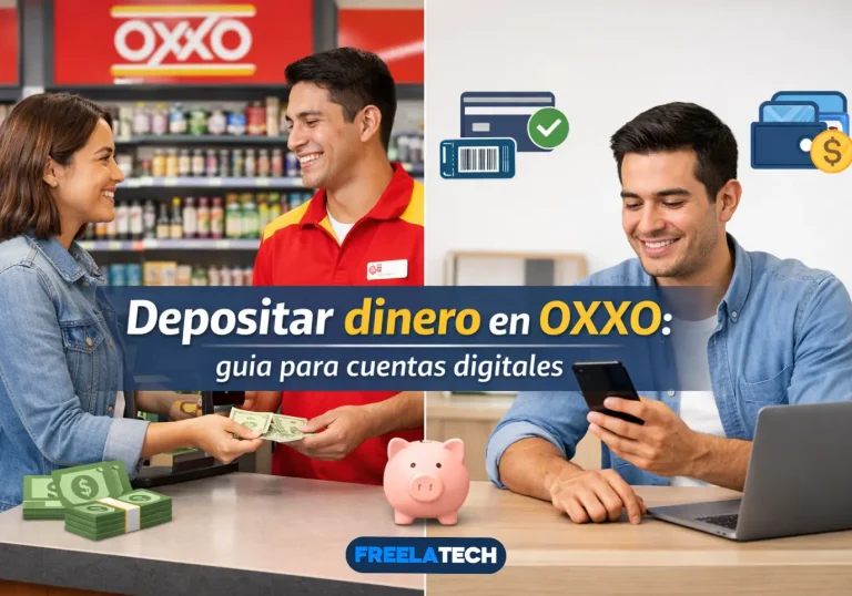 Depositar dinero en OXXO: guía para cuentas digitales - Freela Tech
