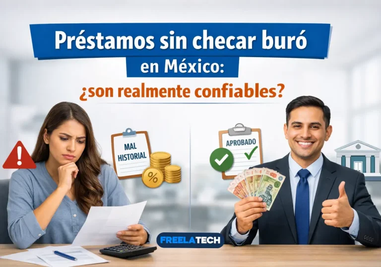 Préstamos sin checar buró en México: ¿son realmente confiables? - Freela Tech