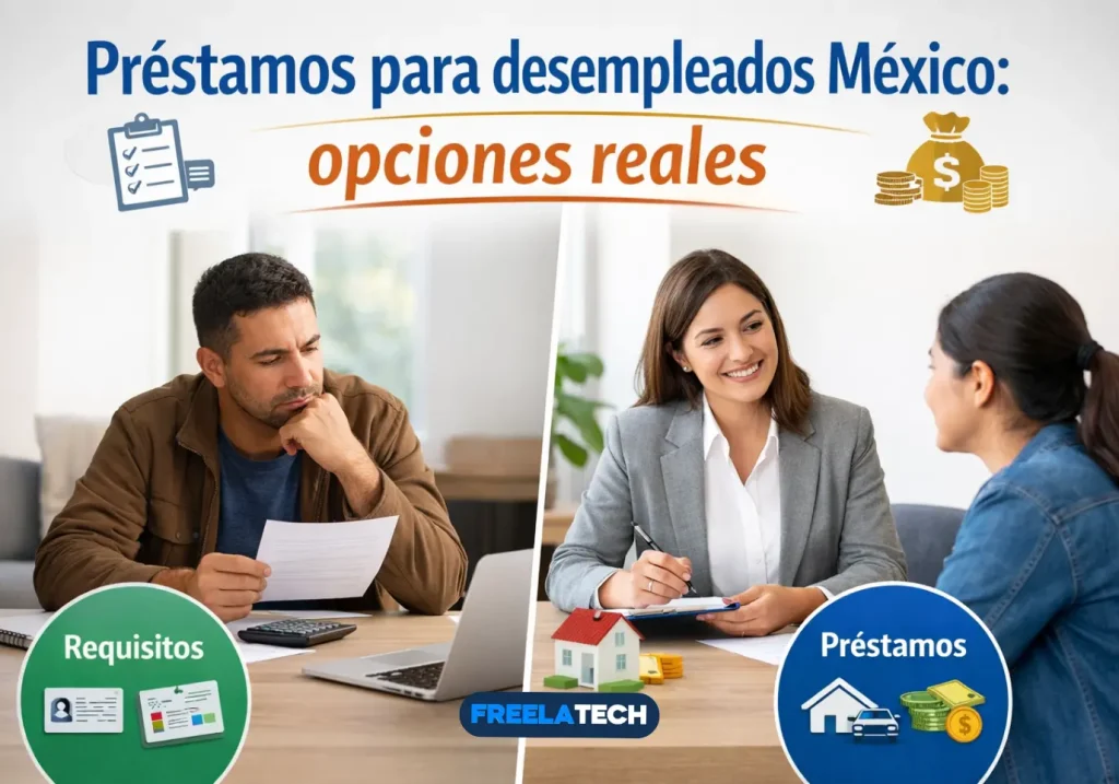 Préstamos para desempleados México: opciones reales - Freela Tech