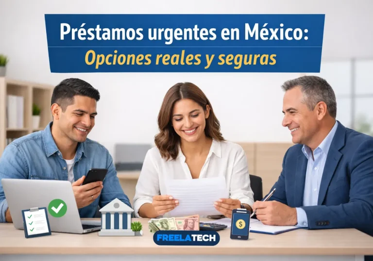 Préstamos urgentes en México: opciones reales y seguras - Freela Tech