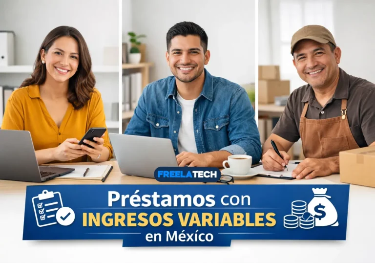Préstamos con ingresos variables en México - Freela Tech