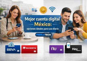 Mejor cuenta digital México: opciones ideales para uso diario - Freela Tech