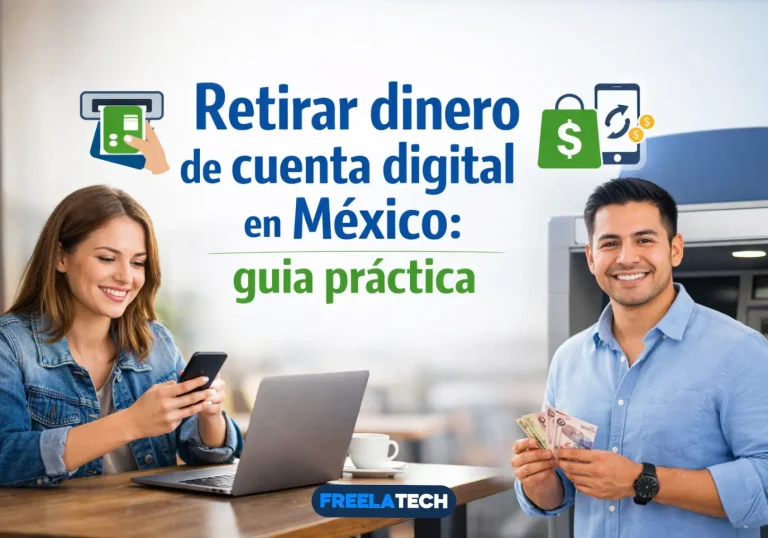 Retirar dinero de cuenta digital en México: guía práctica - Freela Tech