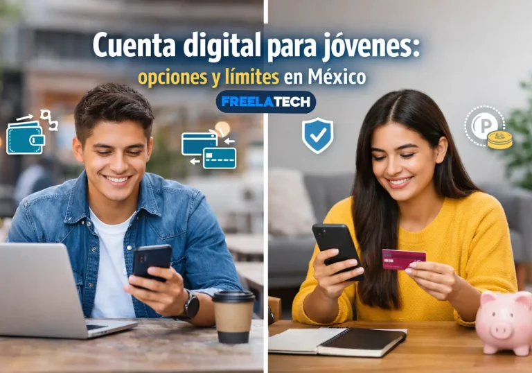Cuenta digital para jóvenes: opciones y límites en México - Freela Tech