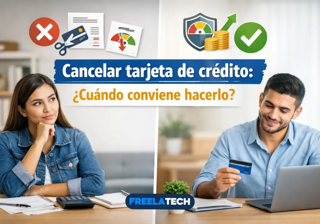 Cancelar tarjeta de crédito: cuándo conviene hacerlo - Freela Tech