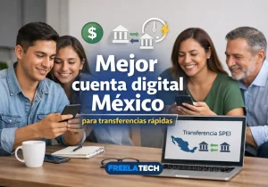 Mejor cuenta digital México para transferencias rápidas - Freela Tech